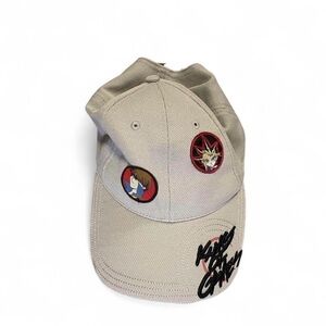 Vintage 1996 Yu-Gi-Oh! King of Games Yugi & Kaiba Embroidered‎ Grey Baseball Hat